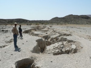 A group rupture created during Sept rifting event