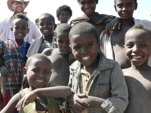 Children of Digdiga village