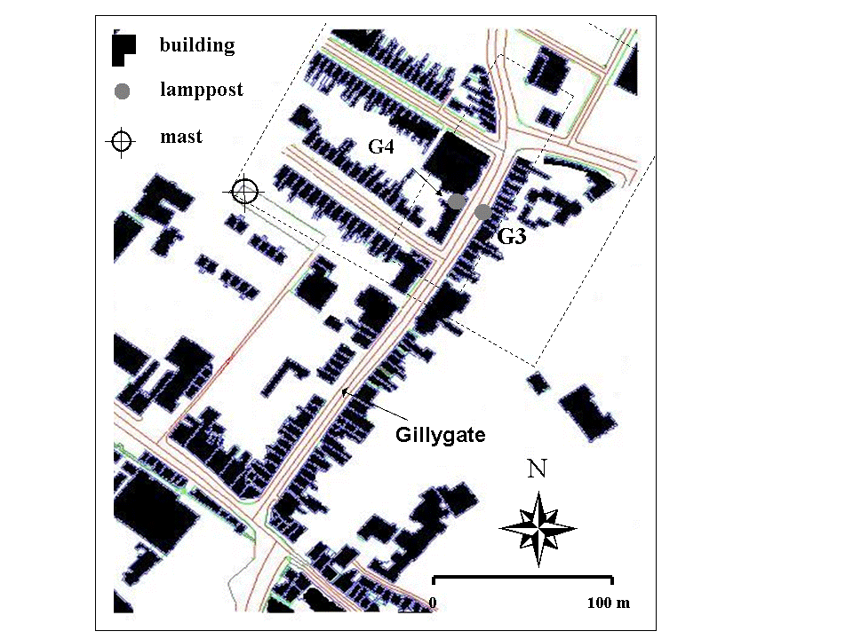 A map of Gillygate